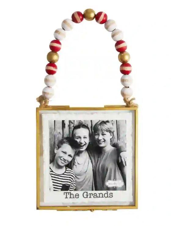 Grands Beaded Ornament