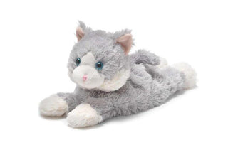 Gray Laying Down Cat Warmies