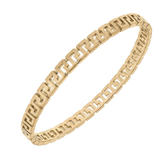 Greek Key Bangle