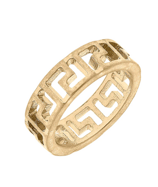 Greek Key Ring - 7