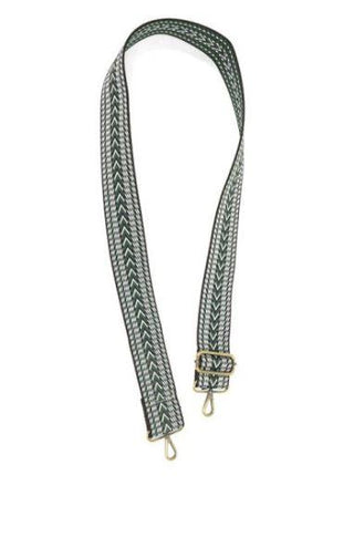 Green Chevron Purse Strap