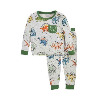 Green Dino PJ Set