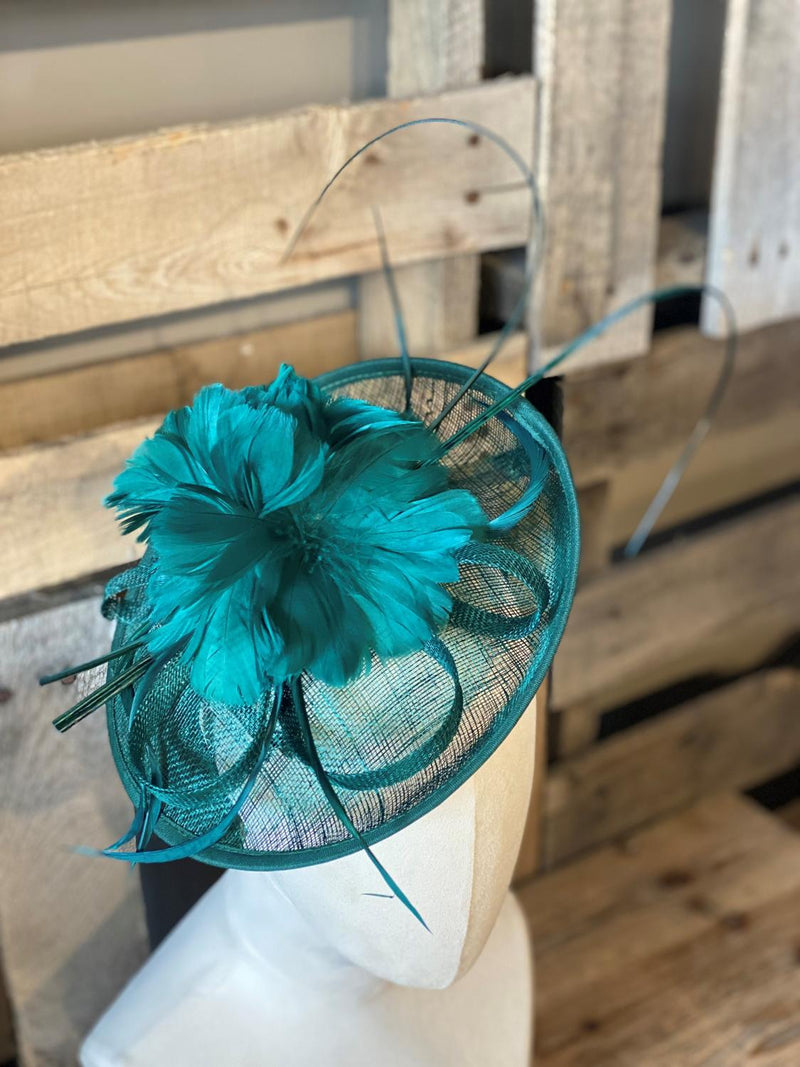 Green Fashion Fascinator