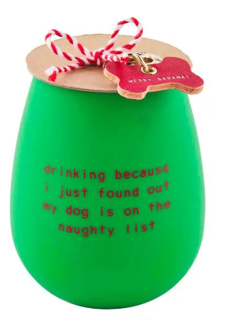 Green Wine Pet Charm Set