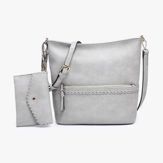Grey Cynthia Hobo Purse
