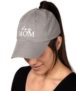 Grey Dog Mom Hat