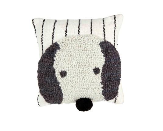 Grey Mini Hook Dog Pillow