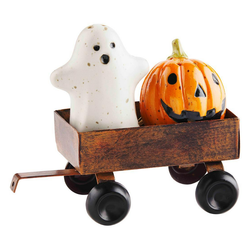 Halloween Salt & Pepper Wagon