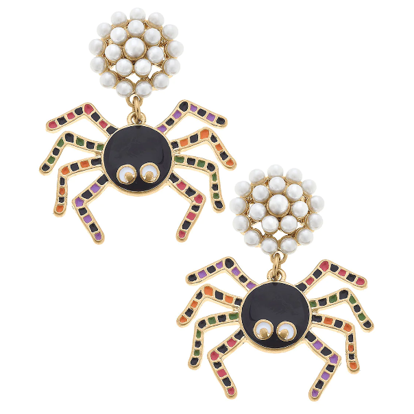 Halloween Spider Earring