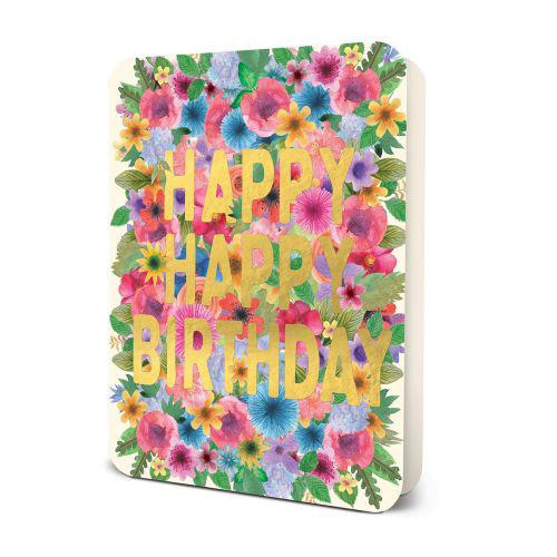 Happy Birthday Floral Card