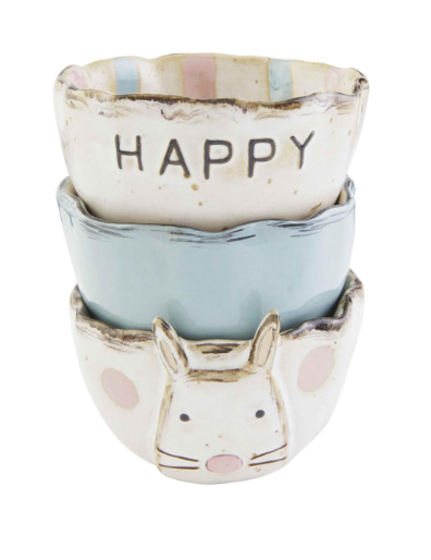 Happy Bunny Ramekin Set