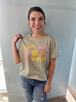 Happy Days Coming Graphic Tee