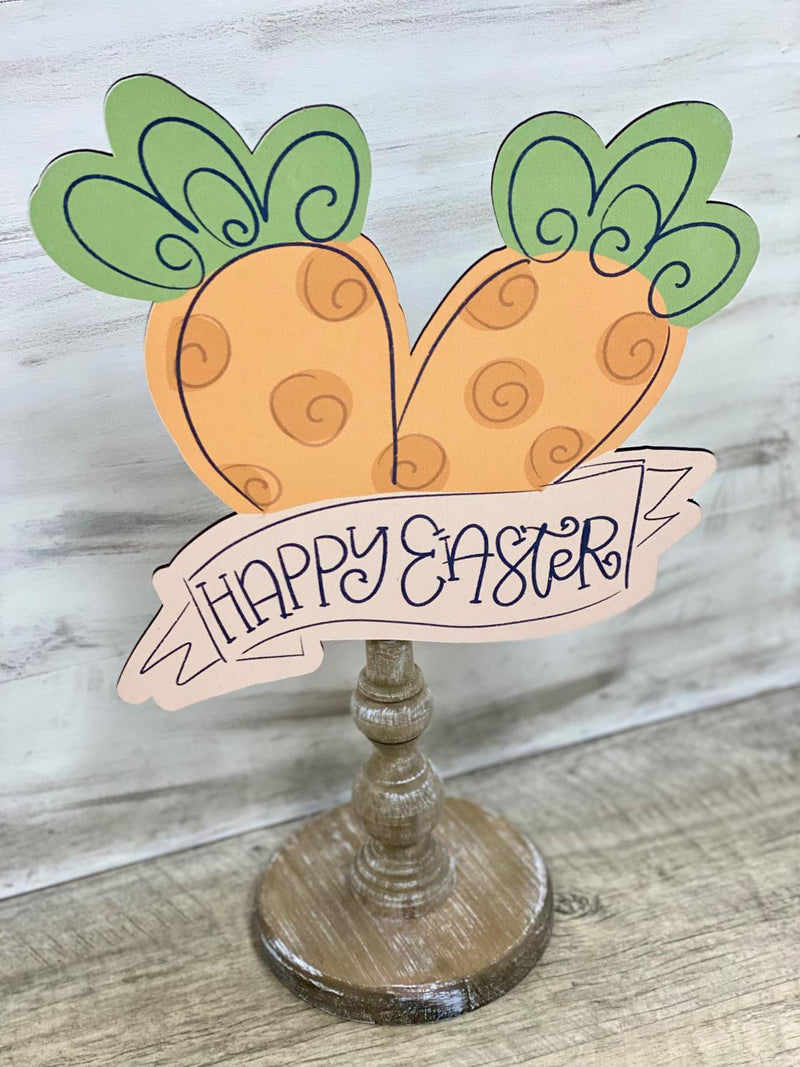 Happy Easter Carrots Topper