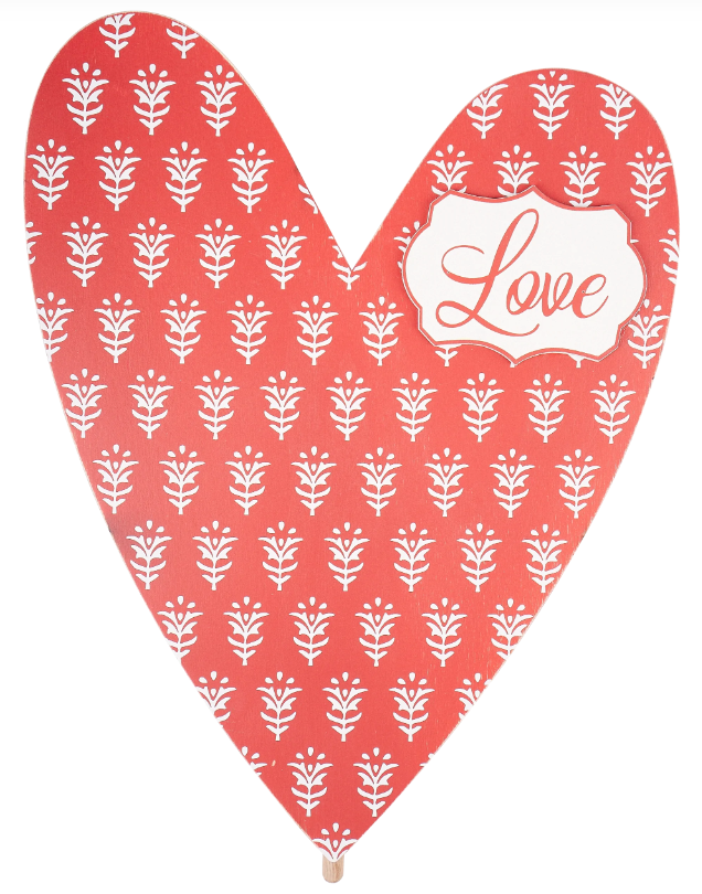 Heart Love Topper