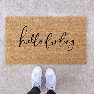 Hello Darling Doormat