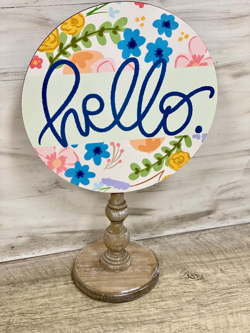 Hello Floral Topper