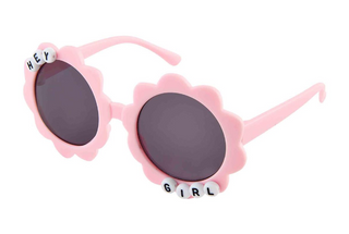Hey Girl Letter Bead Sunglasse