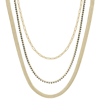 Hillary Necklace Gold