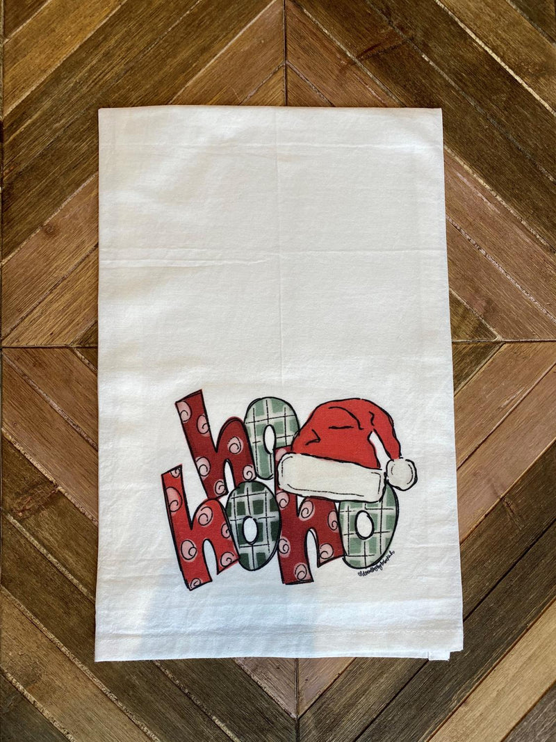 HoHoHo Hat Towel