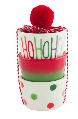 HoHo Painted Ramekin Set