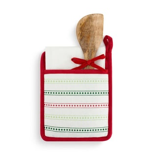 Holiday Hot Pad & Towel Set