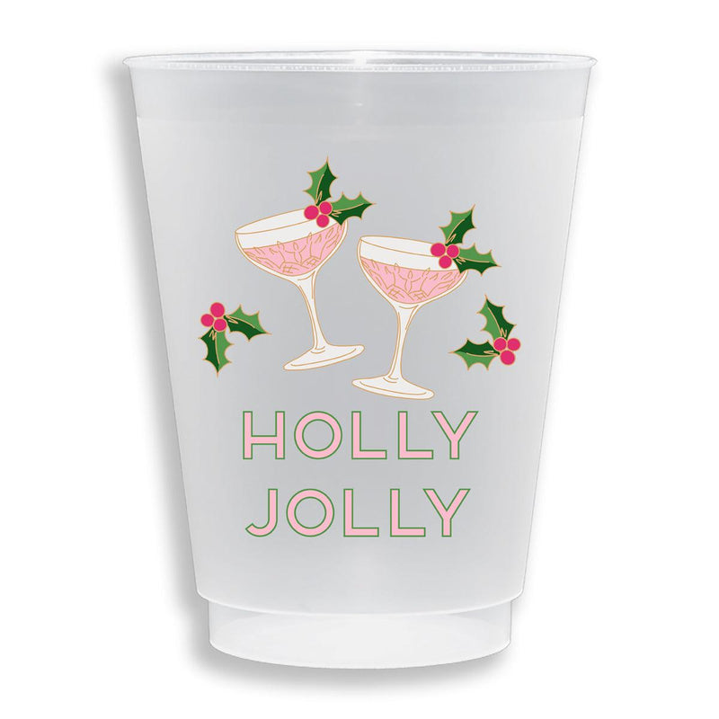 Holly Jolly Flex Cups