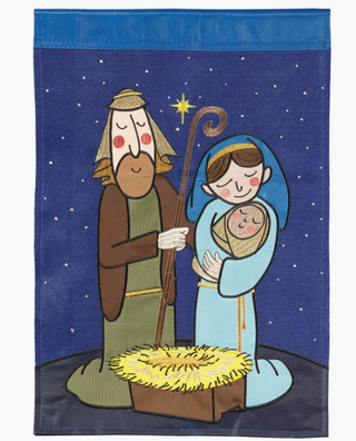 Holy Family Garden Flag