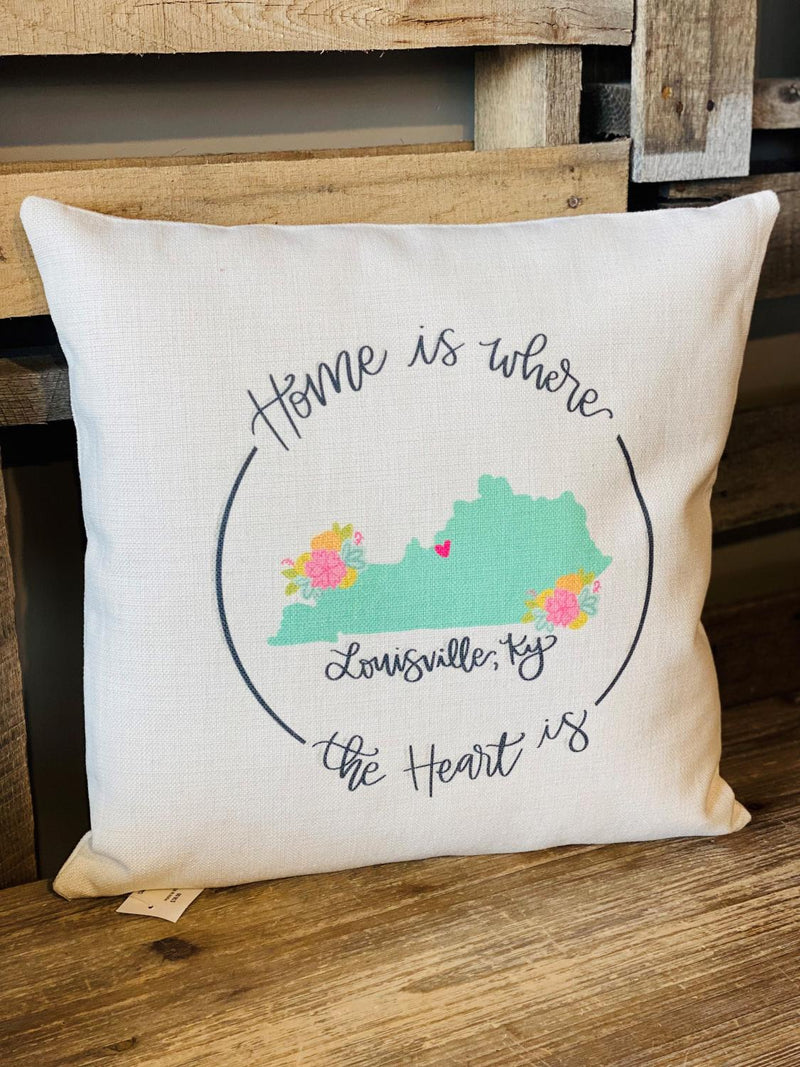 Home Is Where The Heart Pillow