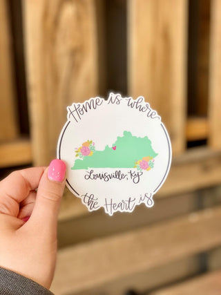 Home Is Where The Heart Sticker