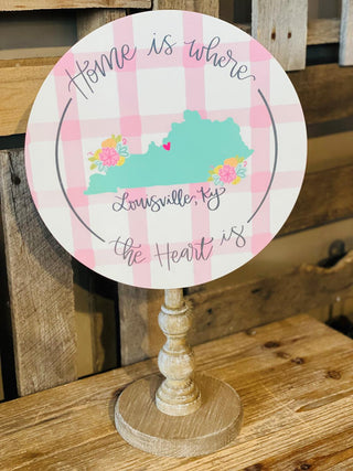 Home Is Where The Heart Topper