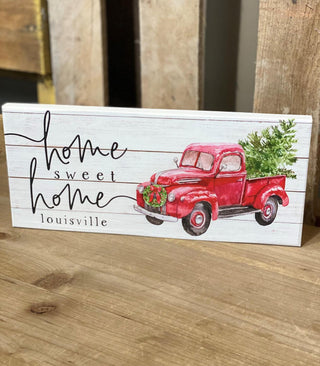 Home KY Truck Block Sign