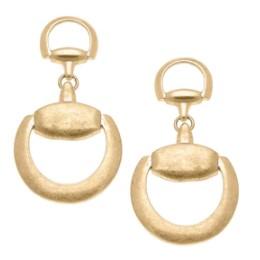 Horsebit Statement Earring