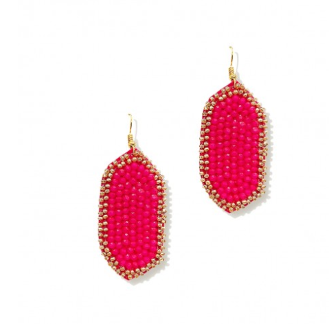 Hot Pink Lily Earring