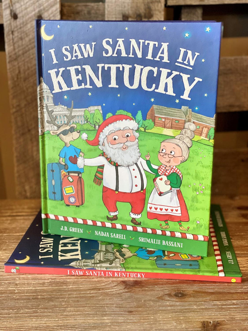 I Saw Santa In KY  Book