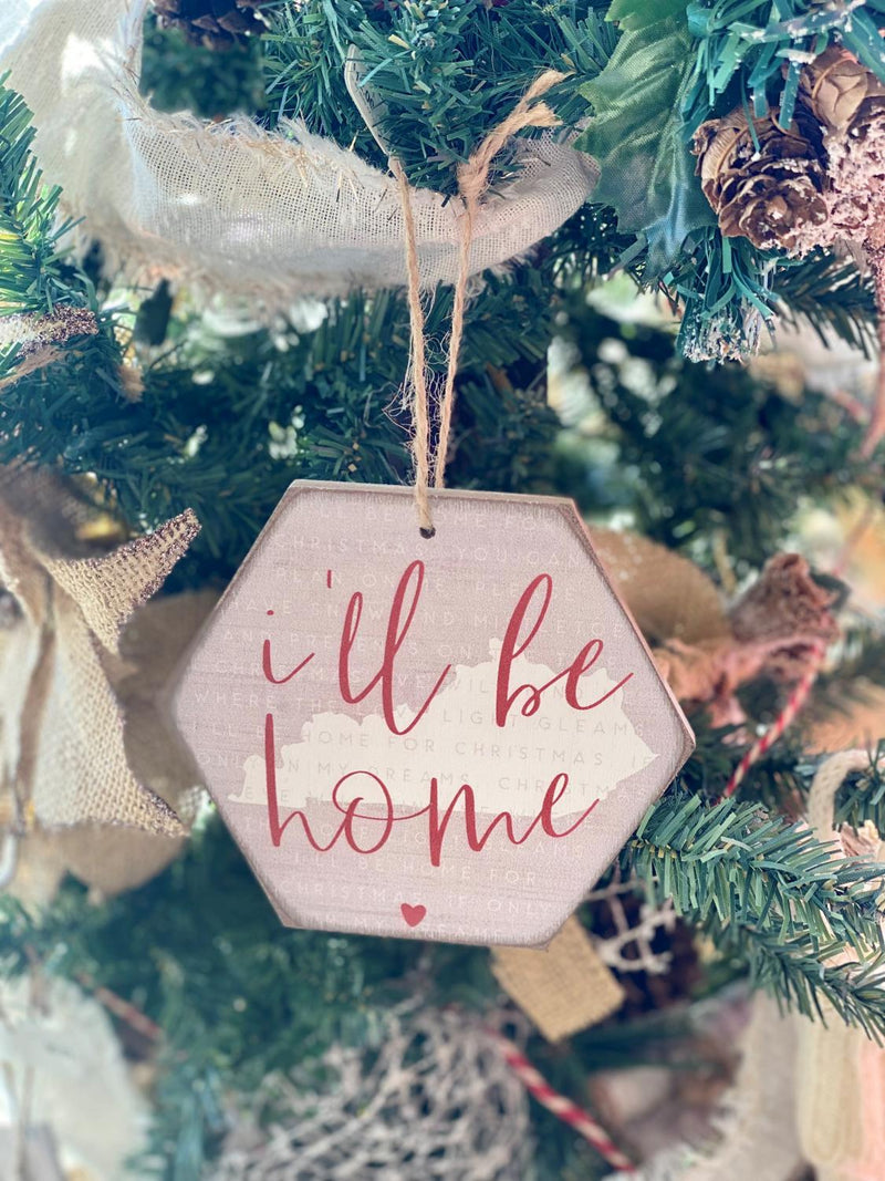 I'll Be Home KY Ornament
