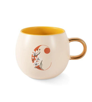 Initial Floral Mug (More Letters)