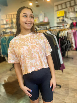 Ink Blot Crop Tee
