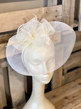 Ivory Pastel Fascinator