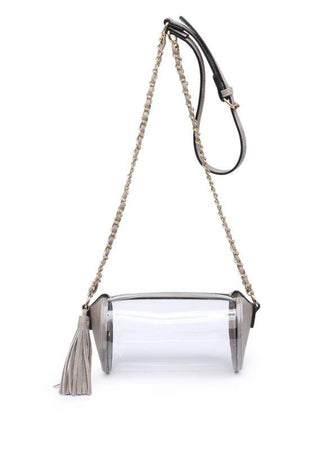 Ivy Clear Crossbody Grey