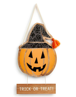 Jack-O-Lantern Door Hanger