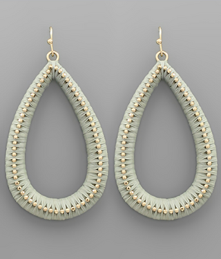 Jaxon Earrings Moss