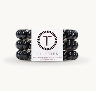 Jet Black Large Teleties