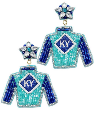 Jockey Earring Blue