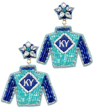 Jockey Earring Blue