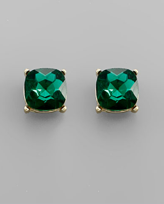 Jojo Earrings Emerald