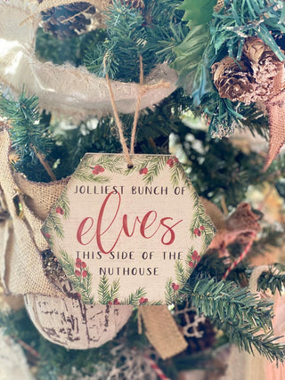 Jolliest Elves Ornament