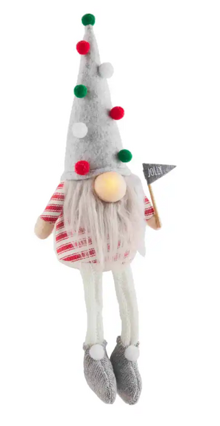 Jolly Dangle Light Up Gnome