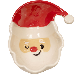 Jolly Santa Tidbit Bowl
