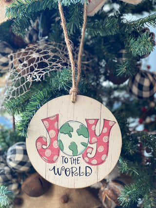 Joy To The World Ornament