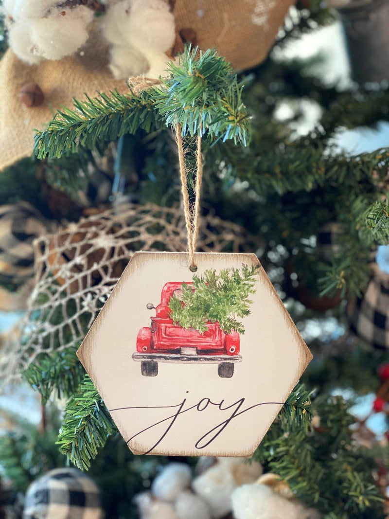 Joy Truck Ornament